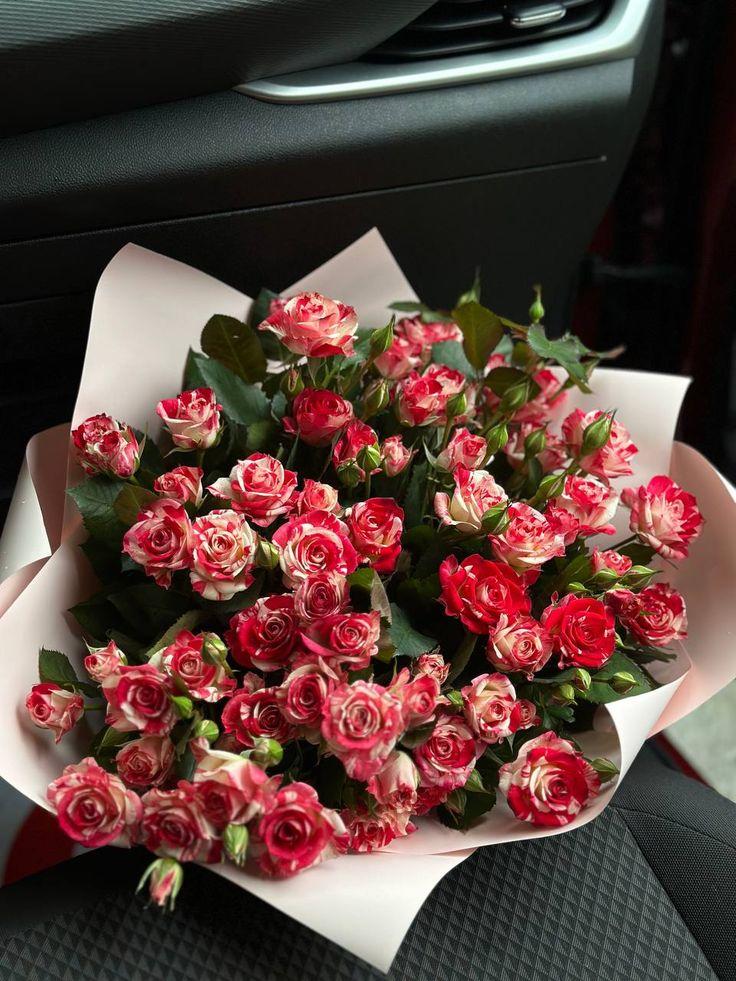 Professional floral arrangement in modern corporate setting